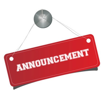 Advance notice from Kim Rawson
